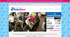 Desktop Screenshot of a3babybarn.co.uk